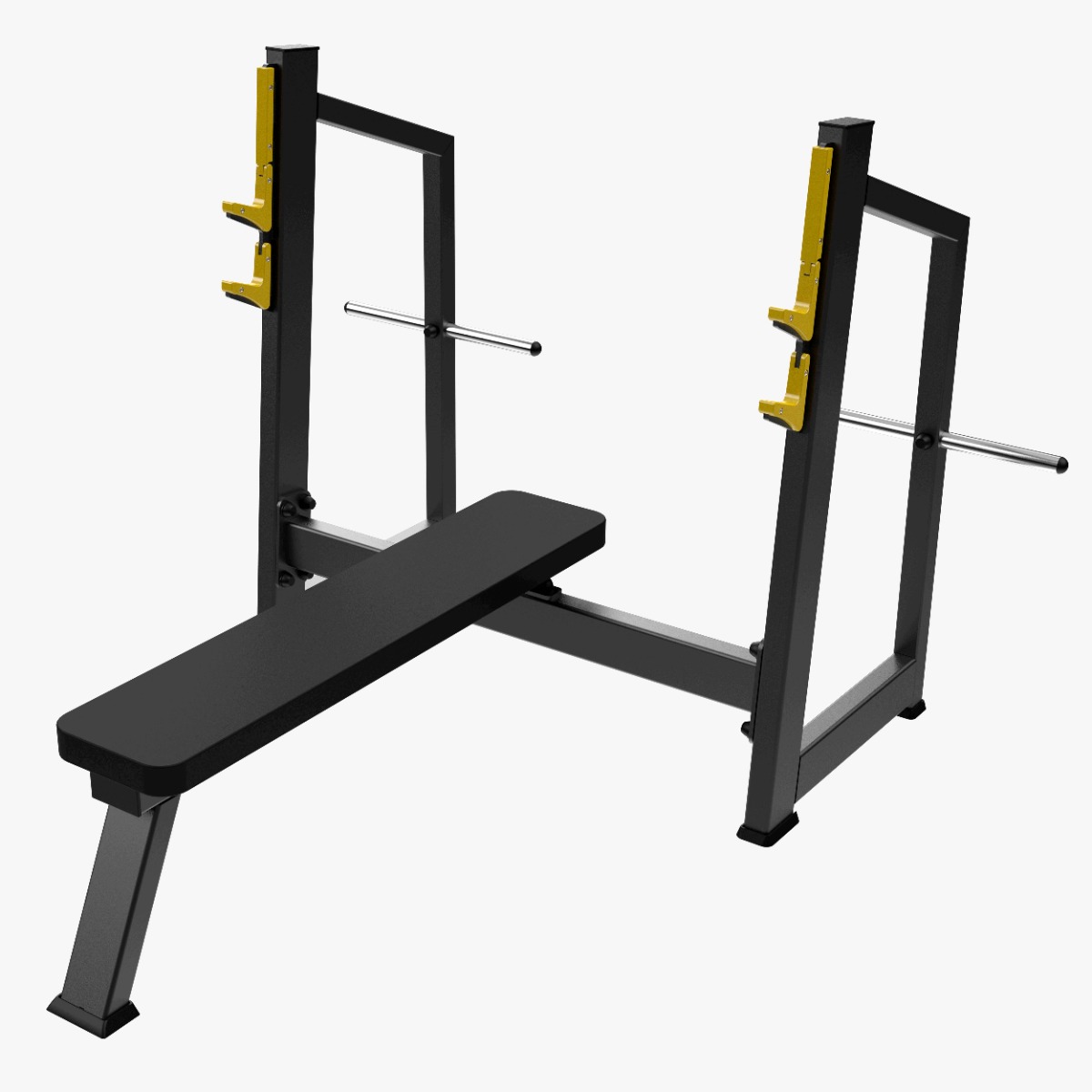 A3043 Скамья-стойка для жима штанги лежа
