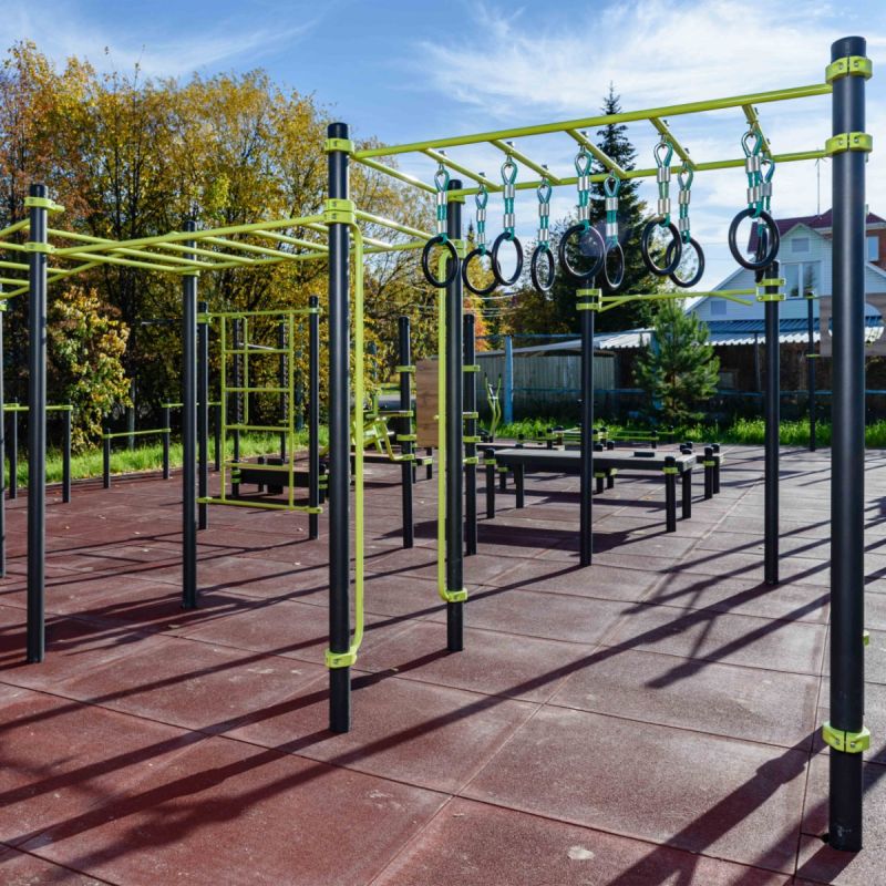 W258 GTO Рукоход с изменением высоты с подвижными кольцами (разноуровневый) ZAVODSPORTA