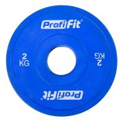 Диск обрезиненный цветной D51 мм PROFI-FIT 2 кг