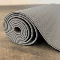 Коврик для йоги и фитнеса БАЗА (графитовый-серый) 5 мм PROFI-FIT