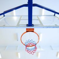 Ферма для баскетбольного щита игрового на растяжках вынос 1200 мм ZAVODSPORTA