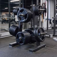 Диск обрезиненный 3 HANDLE черный D51 мм PROFI-FIT 20 кг