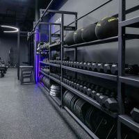 Гантель гексагональная обрезиненная PROFI-FIT 12,5 кг