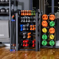 A2510 Стойка для гантелей (на 60 пар, вертикальная) TANGEN