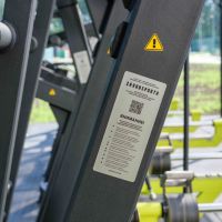 F-2812.1 Уличный тренажер Жим сидя с переменной нагрузкой ZAVODSPORTA