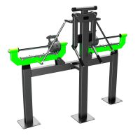 F-2805 Уличный тренажер Дельт-машина с переменной нагрузкой ZAVODSPORTA