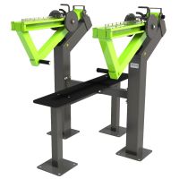 P-1800 Уличный тренажер Жим лежа с переменной нагрузкой ZAVODSPORTA