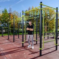 W258 GTO Рукоход с изменением высоты с подвижными кольцами (разноуровневый) ZAVODSPORTA