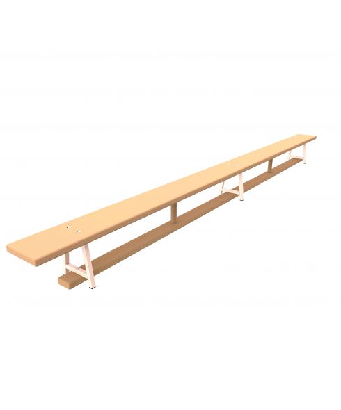 Скамья гимнастическая на металлических ножках 4 м ZAVODSPORTA