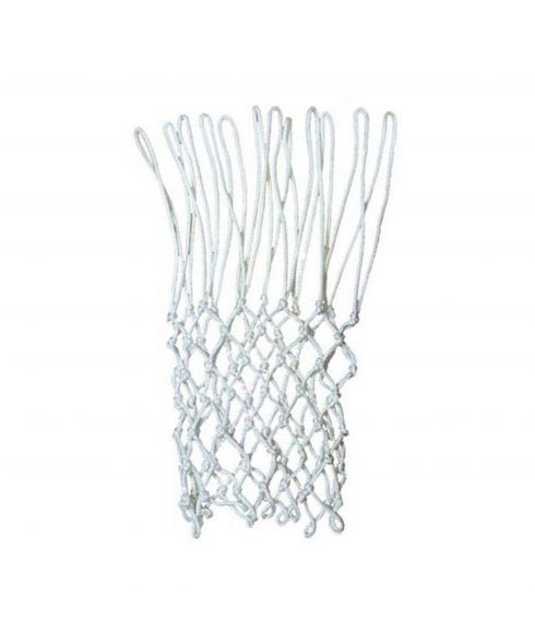 Сетка баскетбол Д=5,0 мм, цв белый ПП (1 шт.)