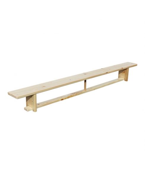 Скамья гимнастическая на деревянных ножках 3 м ZAVODSPORTA