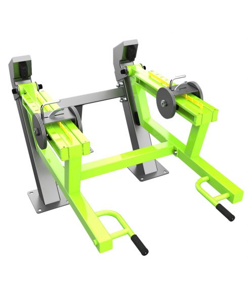 P-1813 Уличный тренажер Становая тяга с переменной нагрузкой ZAVODSPORTA