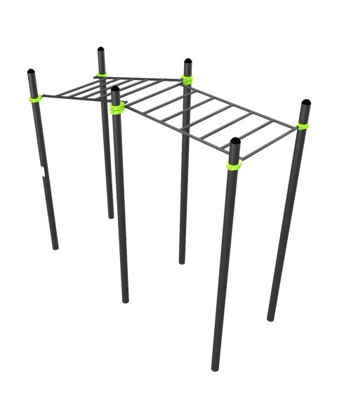 W314 Воркаут (рукоход в подъем, рукоход классический) ZAVODSPORTA